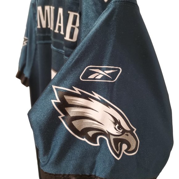 Philadelphia Eagles Donovan McNabb Reebok Green Football Jersey Size Youth L - Picture 4 of 10